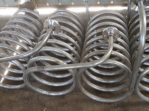 法蘭連接螺旋盤管